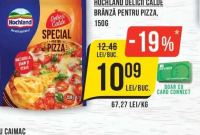 Hochland Delicii Calde Brânză pentru pizza, 150g