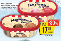 Napoca Originals Înghețată Vanilie și Cacao/ Căpșuni și Vanilie 440g
