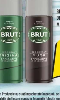 Brut Deodorant spray original/musk/oceans 200ml