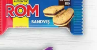 Rom Biscuiți sandviș cu cremă rom 36g