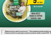 Mega Apetit Humus cu Topping Ciuperci 200g