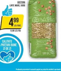 Gustona Linte Mare 500g