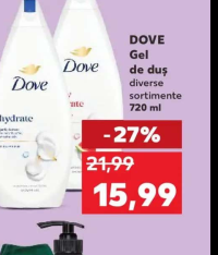 Dove Gel de duș diverse sortimente 720 ml