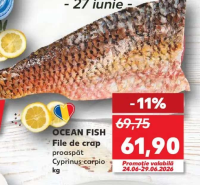 OCEAN FISH File de crap proaspăt kg