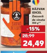 Răzvan Idicel Zacuscă de vinete 350 g
