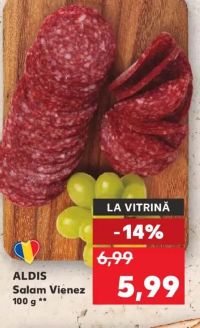 ALDIS Salam Vienez 100g