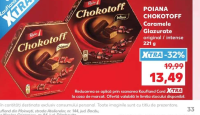 Poiana Chokotoff Caramele Glazurate original / intense 221 g
