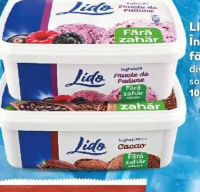 Lido Înghețată fără zahăr diverse sortimente 1000ml