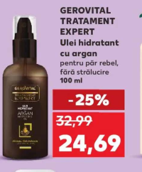 Gerovital Tratament Expert Ulei hidratant cu argan 100 ml