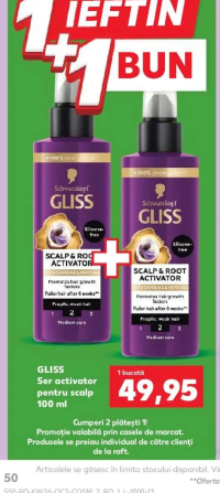 Schwarzkopf Gliss Ser activator pentru scalp 100 ml