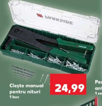 Parkside Clește manual pentru nituri 1 buc