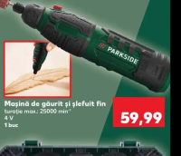 Parkside Mașină de găurit și șlefuit fin 4 V