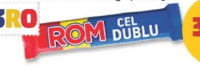 Rom Cel Dublu Baton cu cremă Rom 50 g