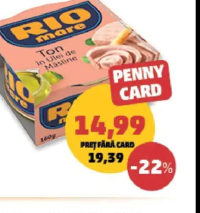 Rio Mare Ton în Ulei de Măsline 160 g