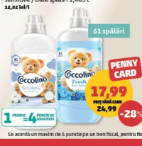 Coccolino Balsam Rufe sensitive / blue splash 1,403 L