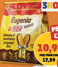 Eugenia Pachet Biscuiți cremă cacao, 10 x 36 g