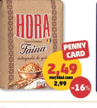 Hora Făină Integrală 1 kg