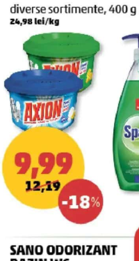 AXION PASTĂ VASE diverse sortimente, 400g