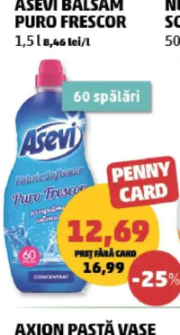 ASEVI BALSAM PURO FRESCOR 1,5l