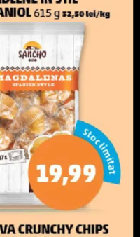 Sancho Madlene în Stil Spaniol 615 g