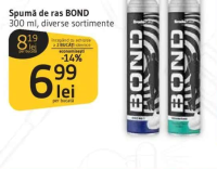 BOND Spumă de ras 300 ml