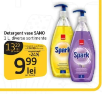 Detergent vase SANO Spark, 1 L