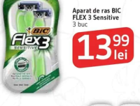 BIC FLEX 3 Sensitive Aparat de ras 3 buc