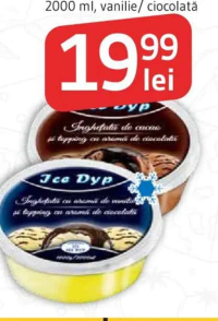 Înghețată ICE DYP 2000 ml, vanilie/ ciocolată