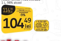 PRODVINALCO Alcool rafinat 1 L, 98% alcool