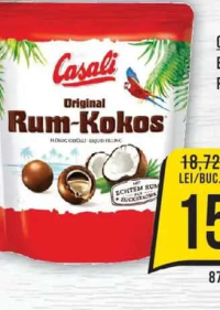 Casali Bomboane Umplute cu Rom și Cocos, 175g