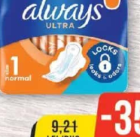 ALWAYS ULTRA ABSORBANTE PACHET, 7/8/10 BUC.