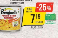Bonduelle Porumb boabe dulce și crocant 340g