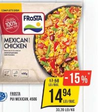 Frosta Pui Mexican, 450g