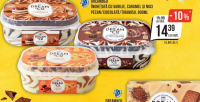 Dream&Co Înghețată cu vanilie, caramel și nuci pecan/ciocolată/tiramisu, 900ml