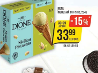 DIONE Înghețată cu fistic, 204g