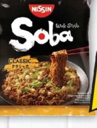 NISSIN SOBA TĂIȚEI CU SOS CONDIMENTAT, CLASIC, 109G