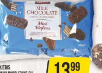 KITBIS MINI NAPOLITANE CU CIOCOLATĂ CU LAPTE, 180G