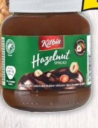 KITBIS CREMĂ TARTINABILĂ CU ALUNE DE PĂDURE, 400G