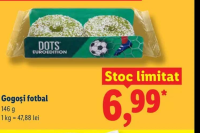DOTS EUROEDITION Gogoși fotbal 146 g