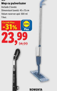 W5 Mop cu pulverizator 1 buc.