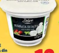 Deluxe Burrata din lapte de bivoliță 125 g
