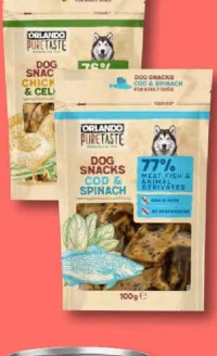 ORLANDO PURE TASTE Snack pentru căței 100 g