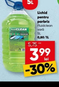 Fluidclean Lichid pentru parbriz vară 5L