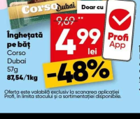 Corso Dubai Înghețată pe băț 57g