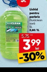 Fluidclean Lichid pentru parbriz vară 5L