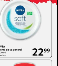 NIVEA Soft Cremă de uz general 200 ml