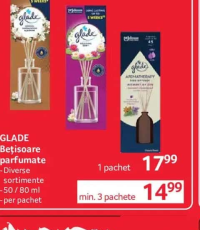 GLADE Bețișoare parfumate 50 / 80 ml