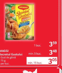 Maggi Secretul Gustului Gust de găină 75 g