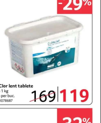 Clor lent tablete 1 kg