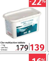 Clor multiaction tablete 1 kg
